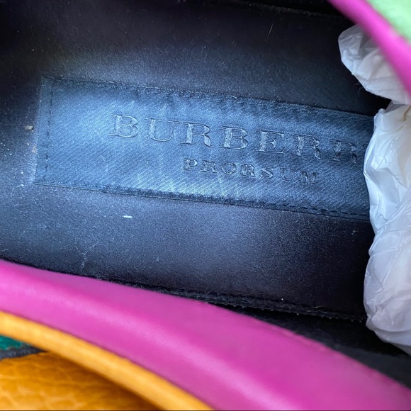 Burberry Prorsum The Field Color Block Sneakers - Picture 11 of 12